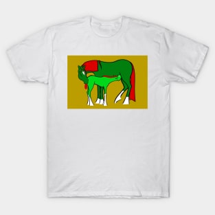 Mare and Foal #11 T-Shirt